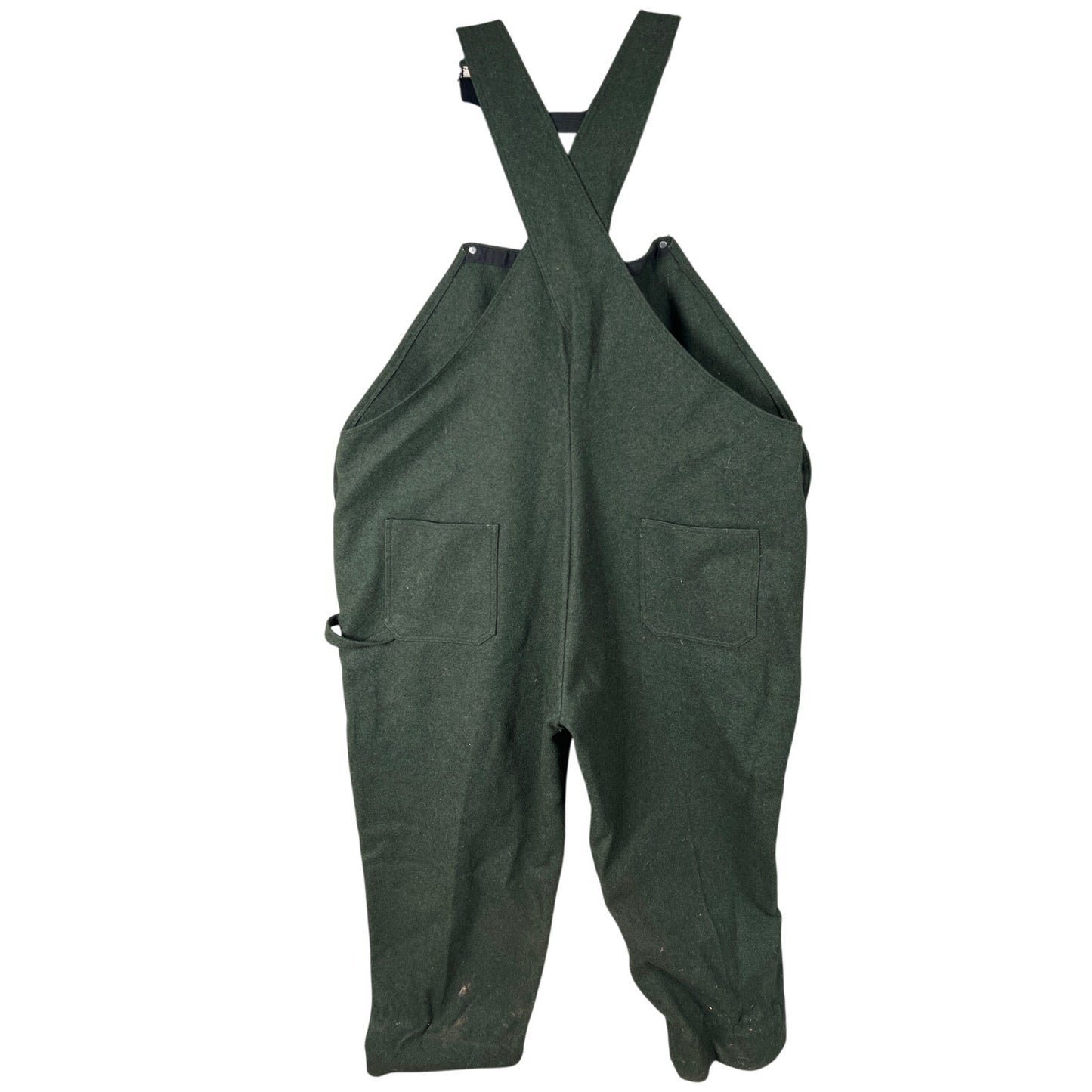 Vintage Bemidji Woolen Mills 3XL Overalls Gear Bib Green Men’s
