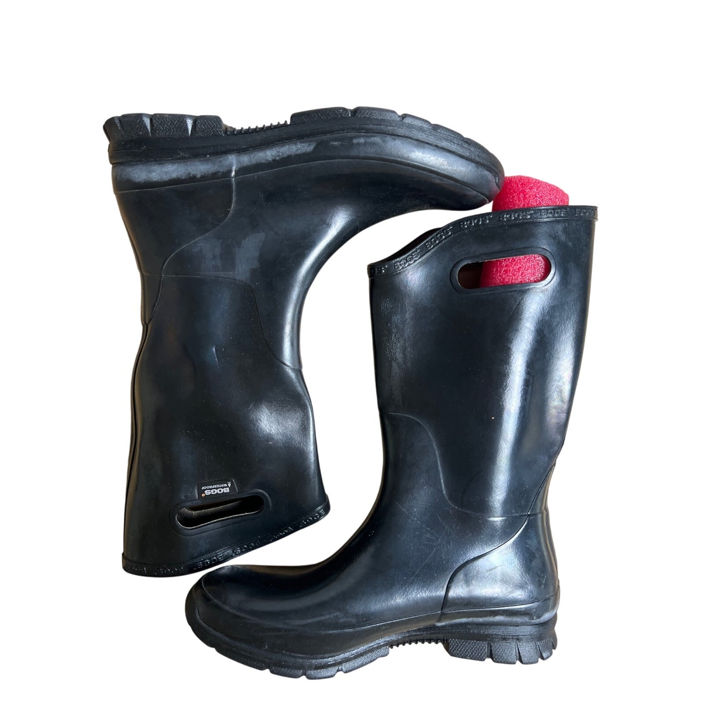 Bogs Black Rain Boot Women Size 11