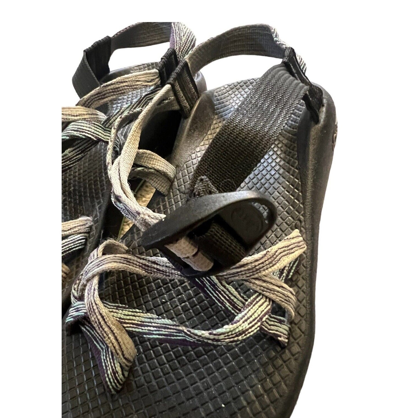 Chaco Women's Sandals Size 8 Green Purple Adjustable Strap