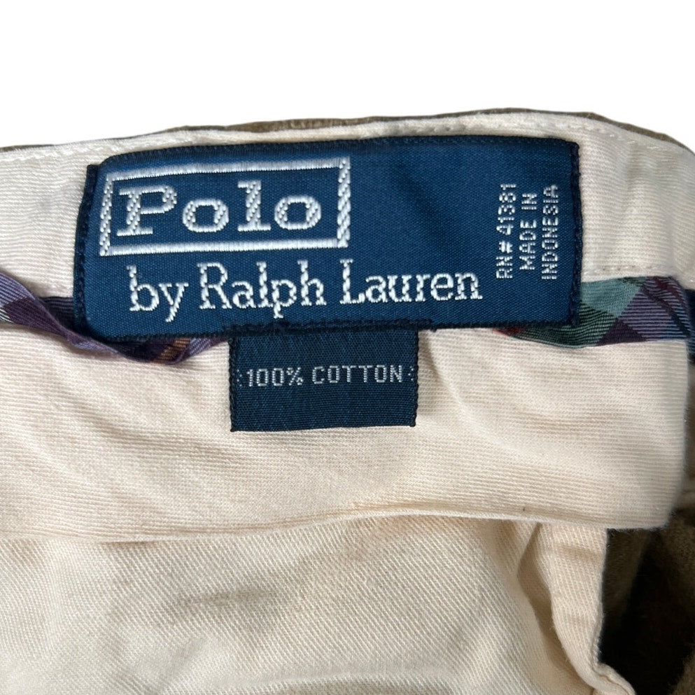 90s Polo Ralph Lauren Andrew Corduroy Brown  Pants Men’s 36x32