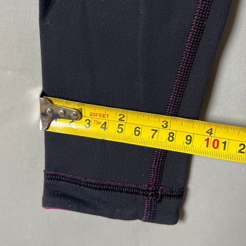 Lululemon Wunder Under Women Size 4 Black Yoga Leggings