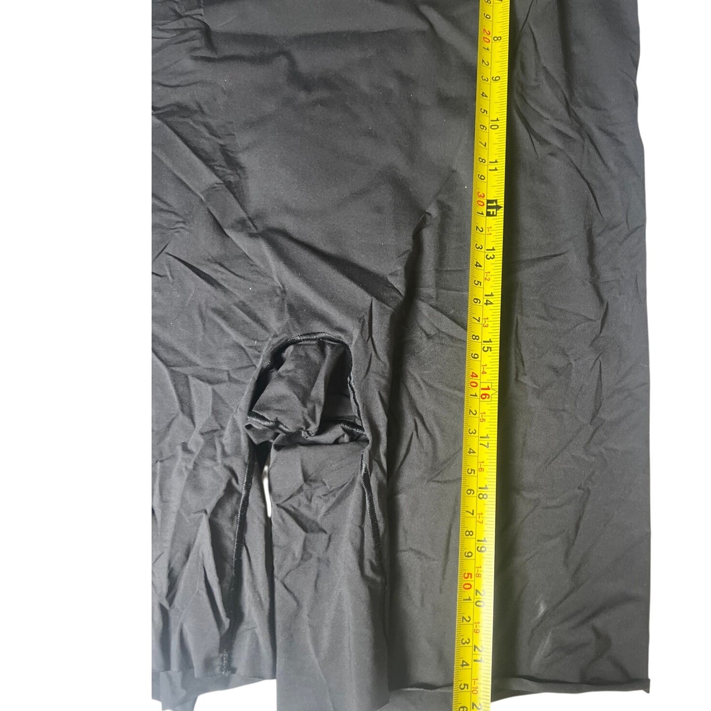 Spanx Breathable Stretch Shorts Black XL