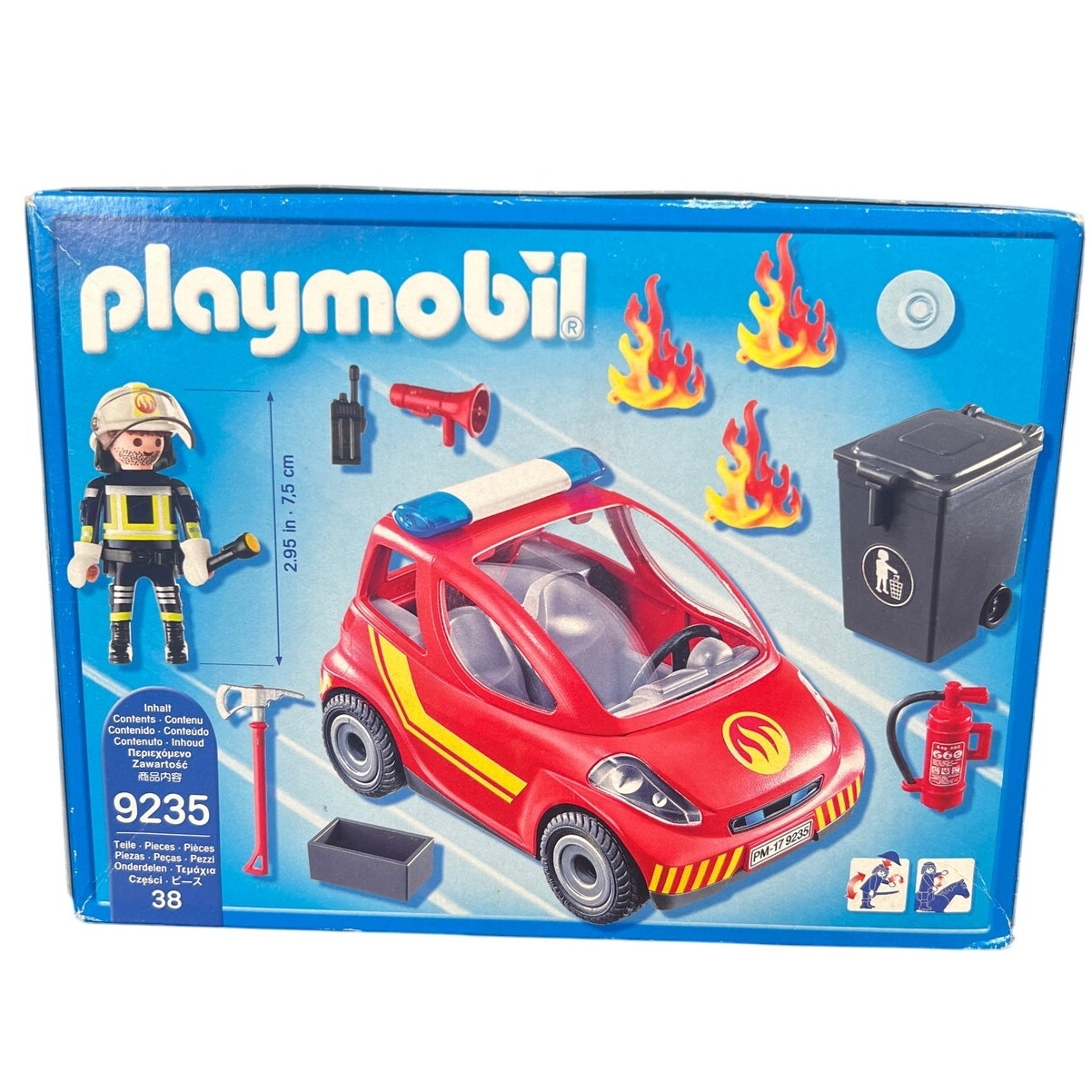 Playmobil Firefighter W/ Car City Action 9235 *SEALED*