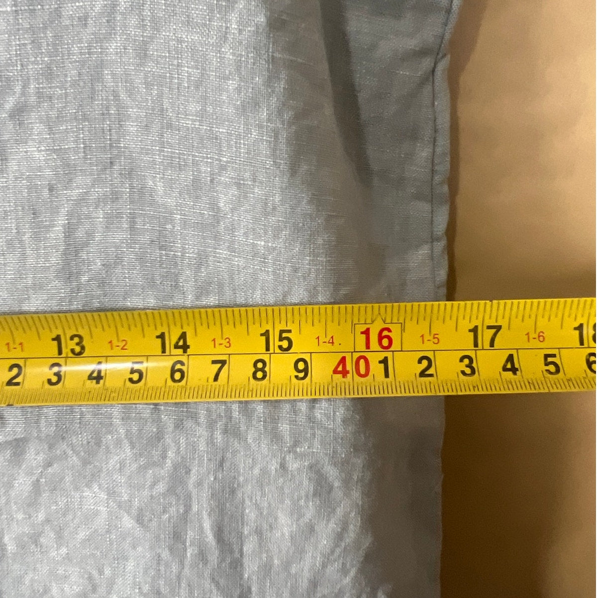 West Elm Light Blue Pillow Case *Dimension In Picture*