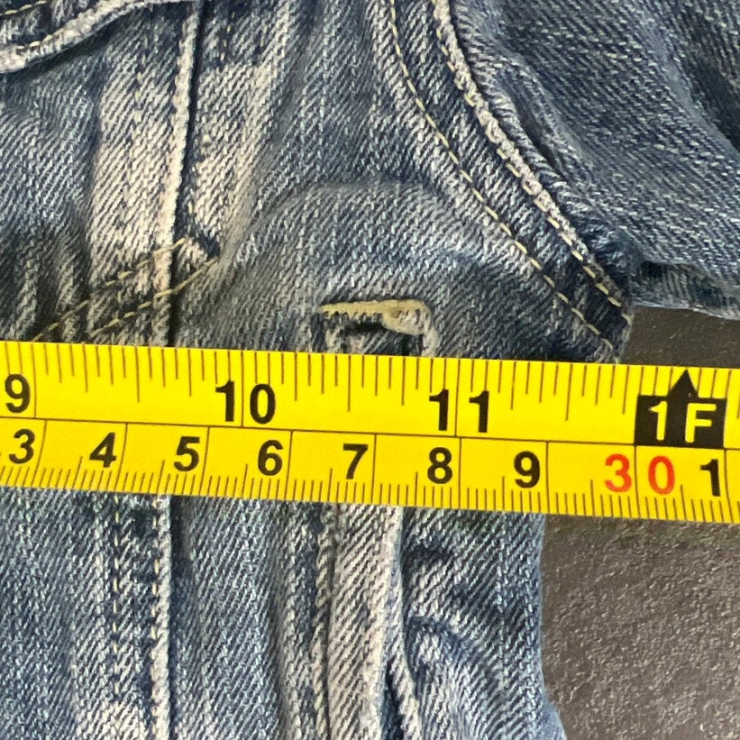 Polo Ralph Lauren 2/2T Denim Jean Jacket 100% Wool Cotton
