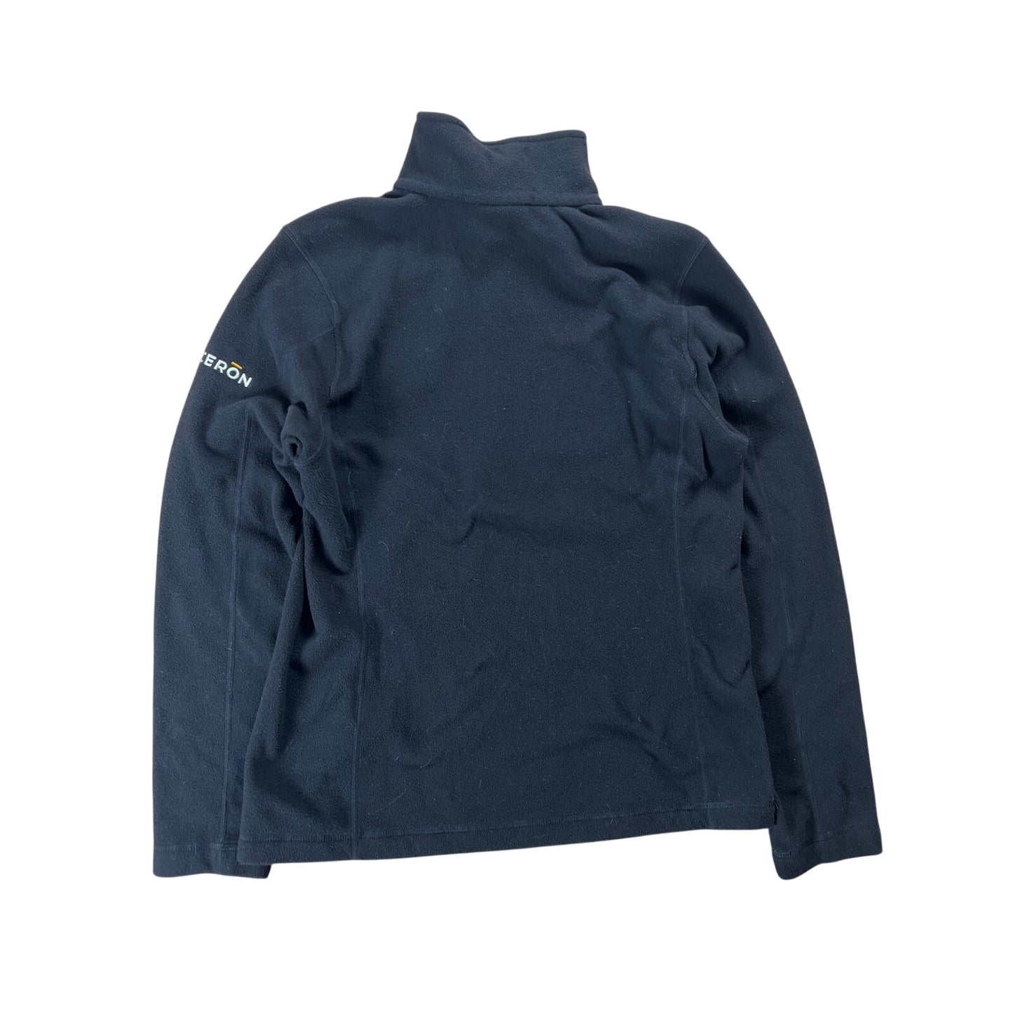 Patagonia Men’s M Quarter Zip Fleece Pullover Black Sweater Jacket
