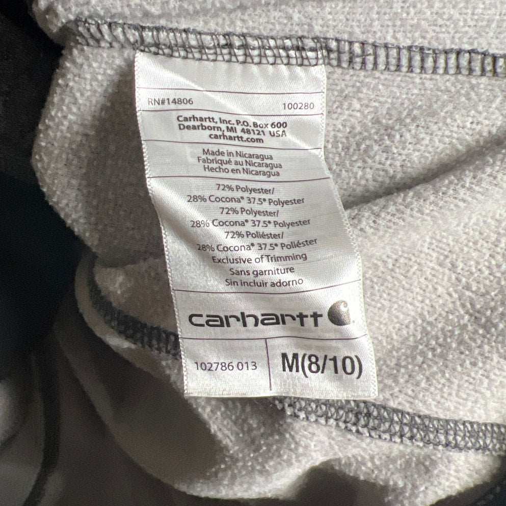 Carhartt Women's Gray Full-Zip Sweater Size M