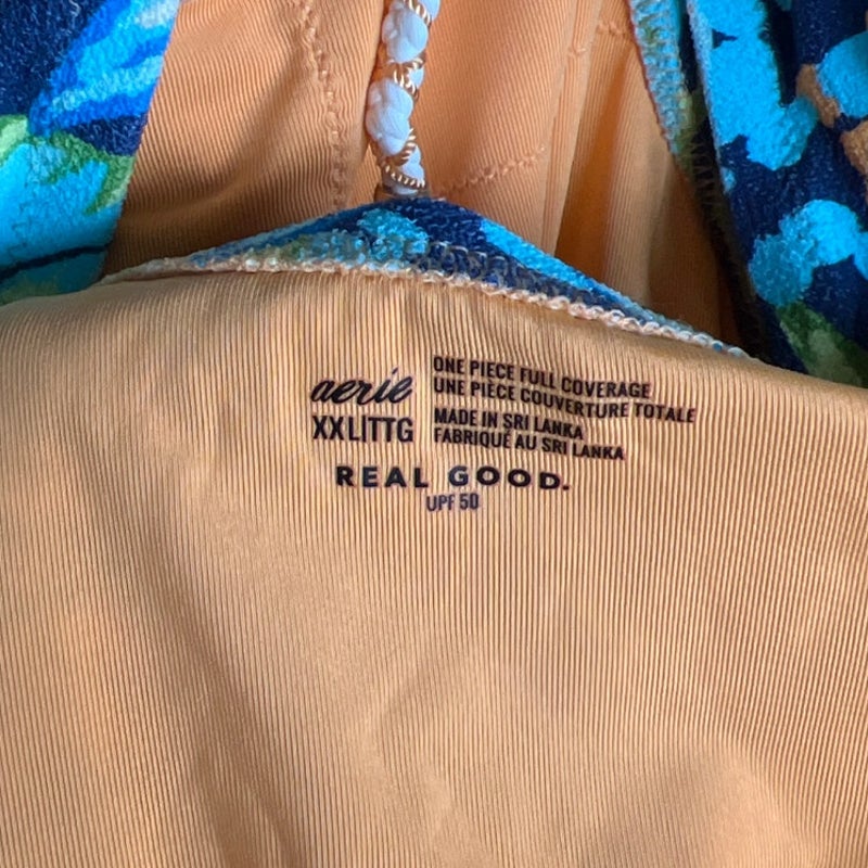 Aerie NWT One Piece Real Good Full Coverage 2XL