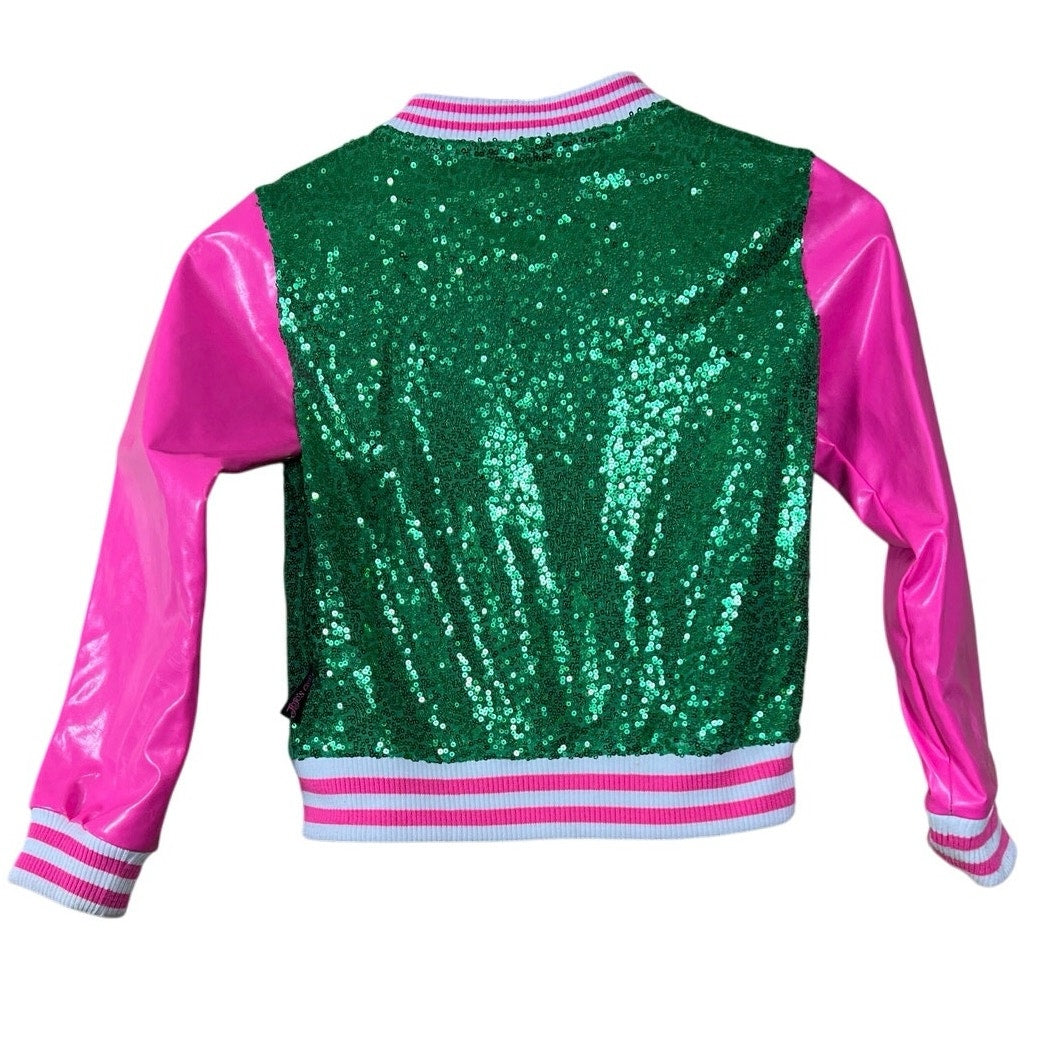 2019 Jojo’s Closet Nickelodeon Small Toddler Varsity Sequins Jacket