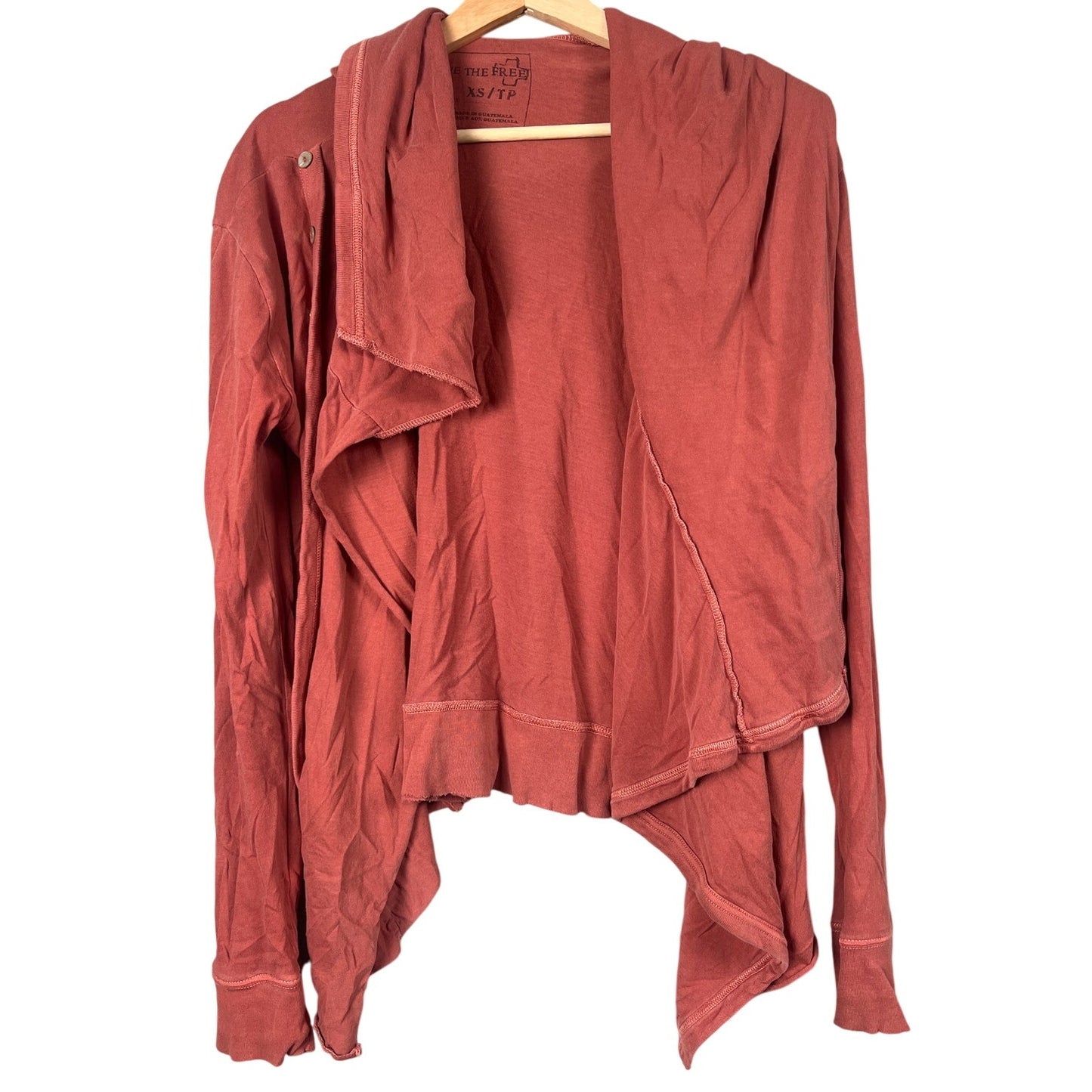 Free People We The Free Draped Hoodie Women's Size XS
