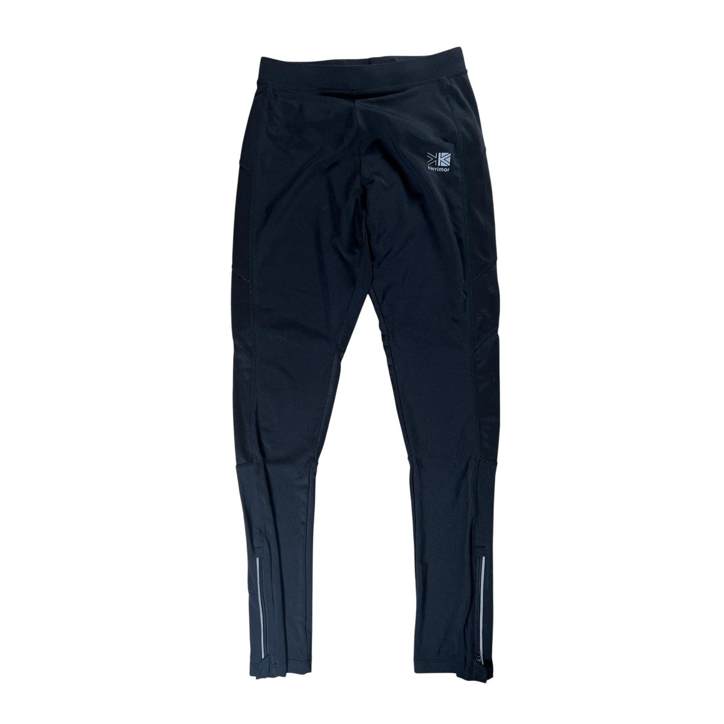 Karrimor Leggings Womens S Black Ankle Running Activewear Polyester Spandex