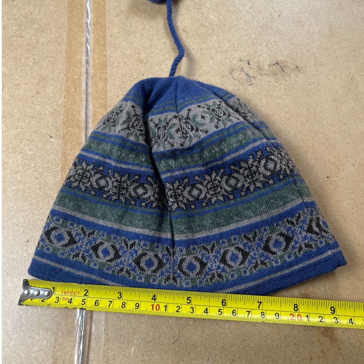 Smartwool Unisex Blue 100% Merino Wool Beanie One Size