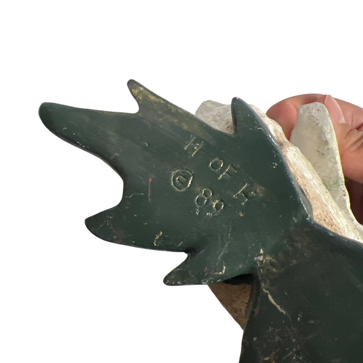 1989 House of Hatten Twelve Days of Christmas Swan Turkey Christmas Ornaments