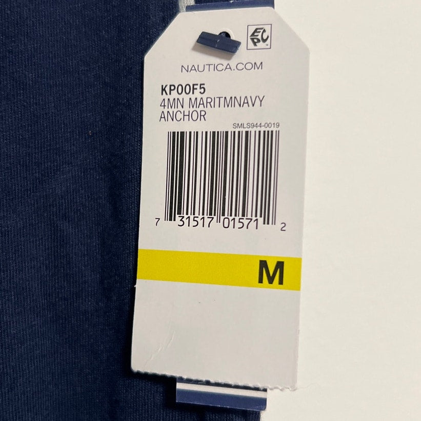 Nautica Anchor Navy Blue Sleepwear NWT Sweats Medium