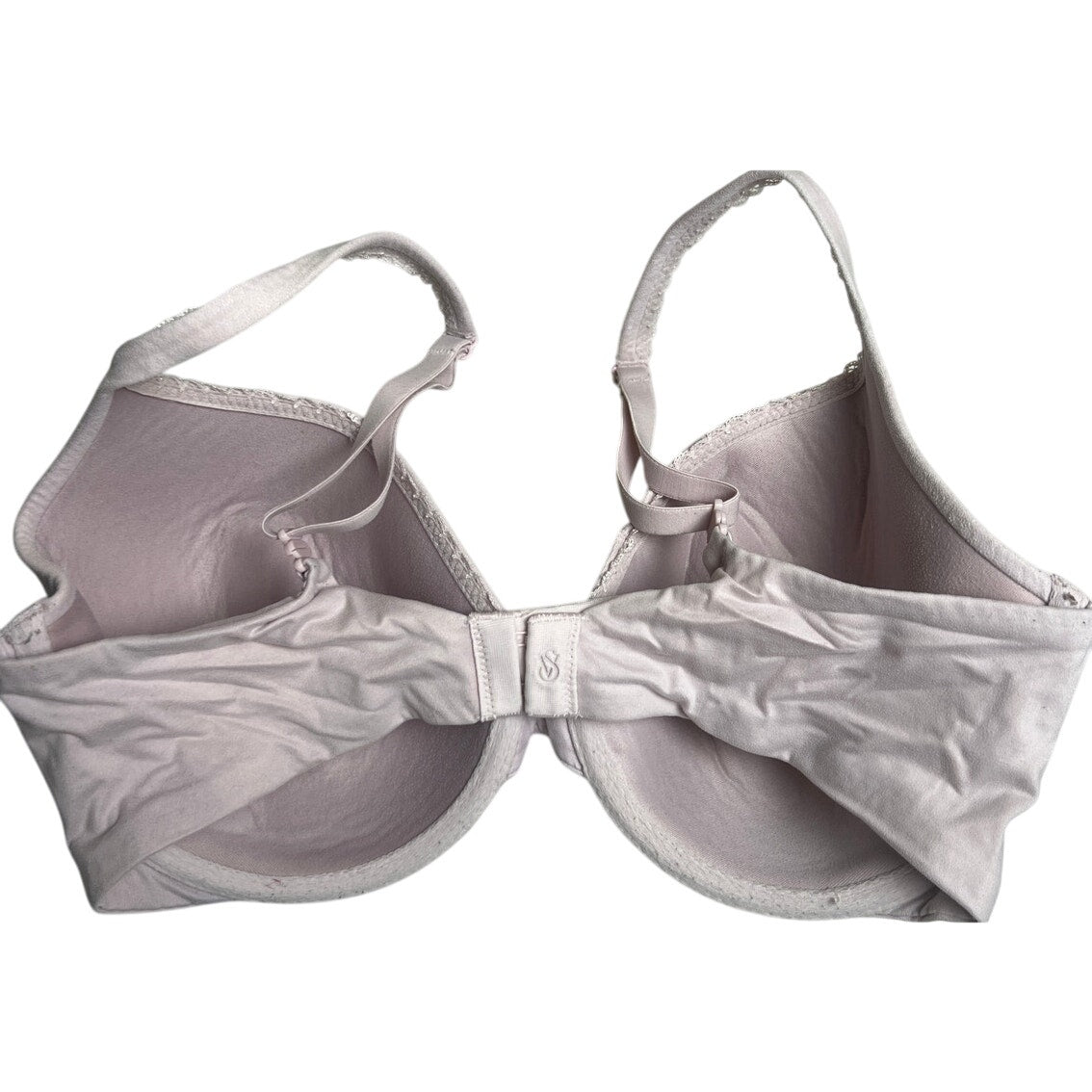 Victoria's Secret Lined Perfect Coverage 34DD White Everywhere Push Up Bra