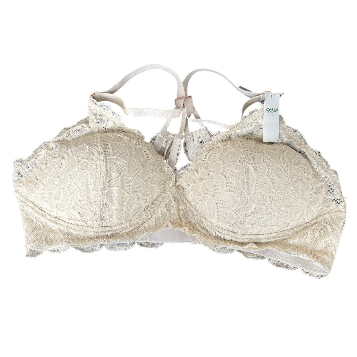 Aerie 36C Bra Lace NWT Floral Bralette Adjustable