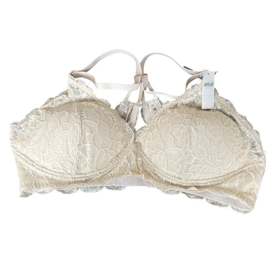 Aerie 36C Bra Lace NWT Floral Bralette Adjustable