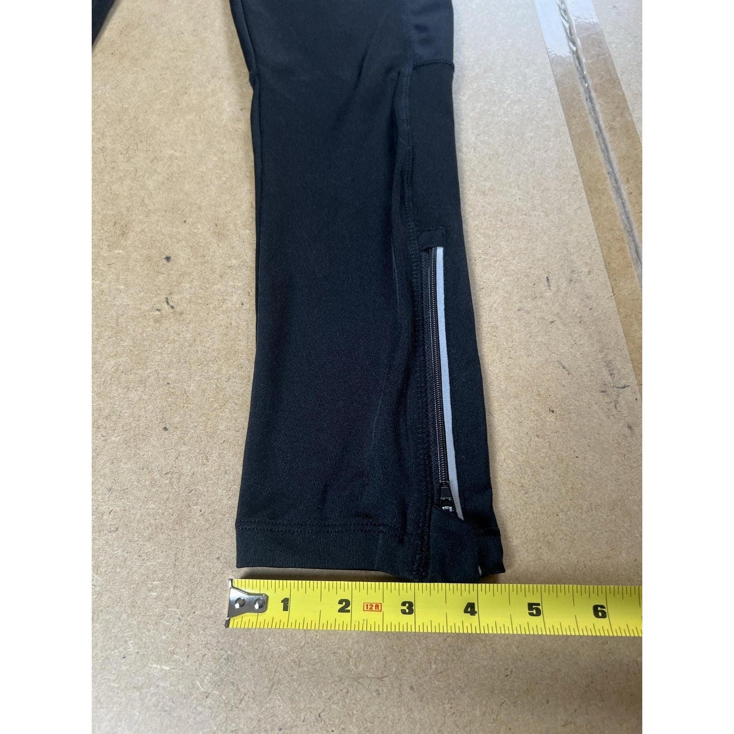 Karrimor Leggings Womens S Black Ankle Running Activewear Polyester Spandex