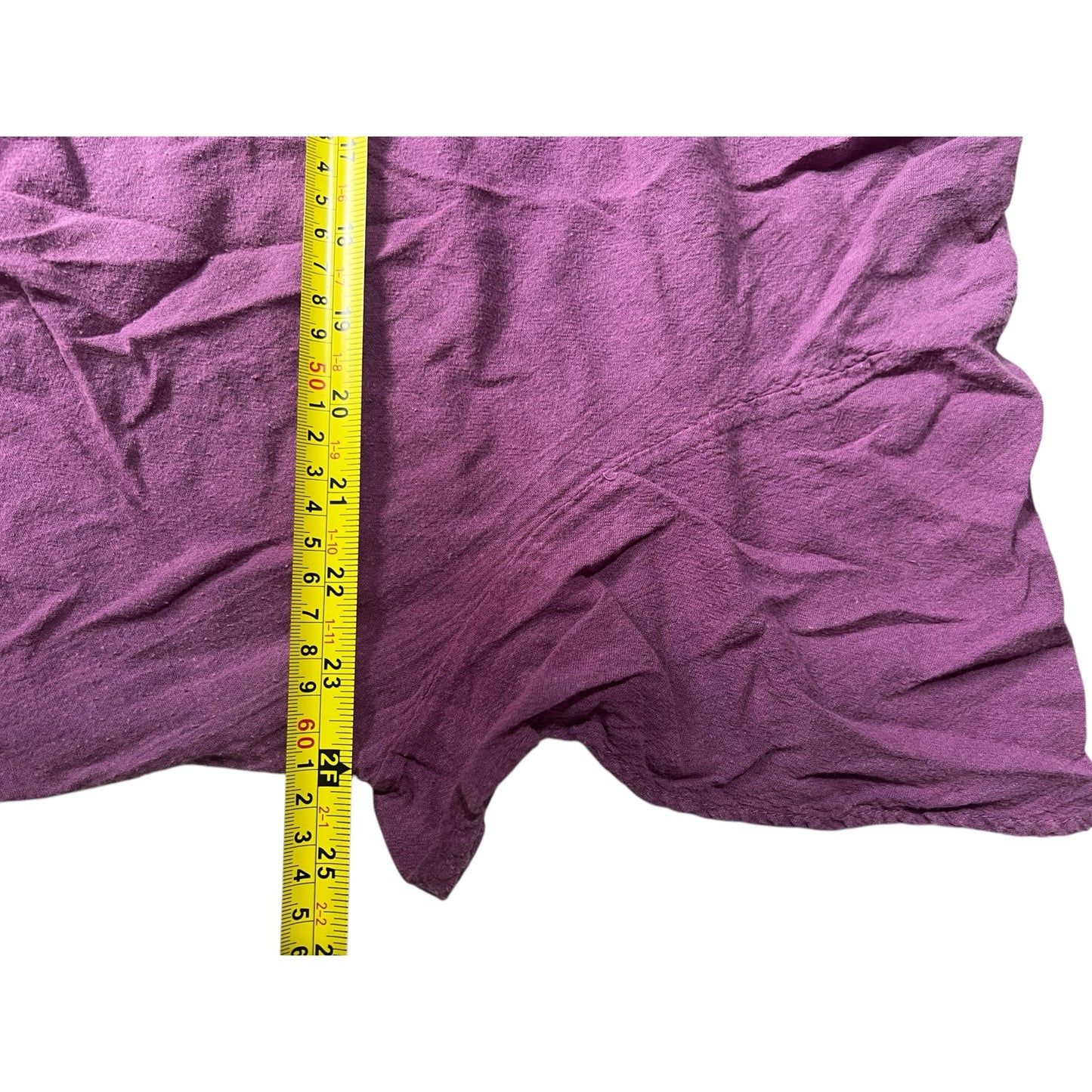 Zumi Purple Long Dress Flower Design *Dimensions In Pictures*