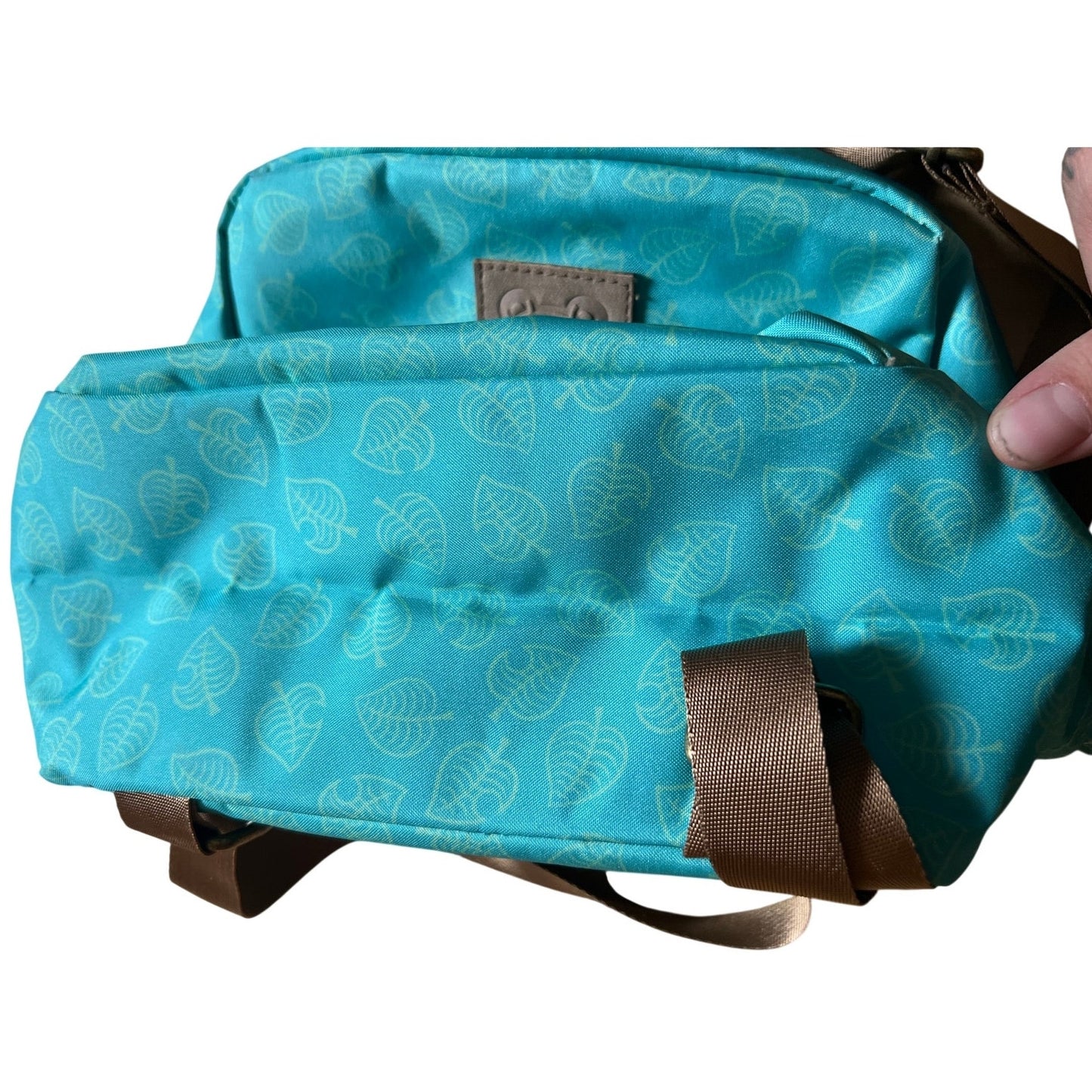 Animal Crossing Nintendo Switch Blue Backpack Console Controller Carry On