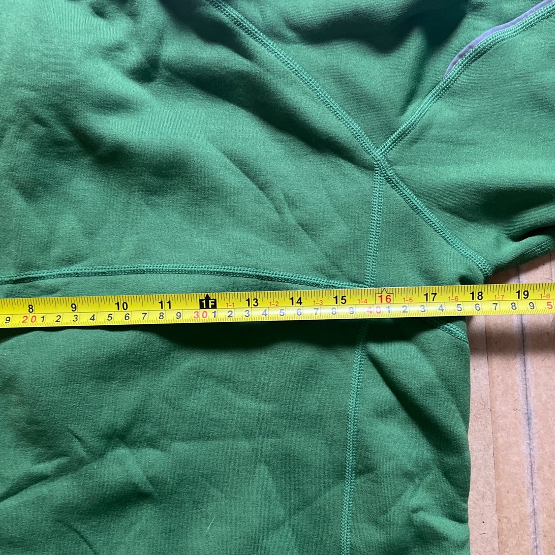 REI Green Hiking Fleece Sweater Women’s M Long Sleeve 1/4 Zip