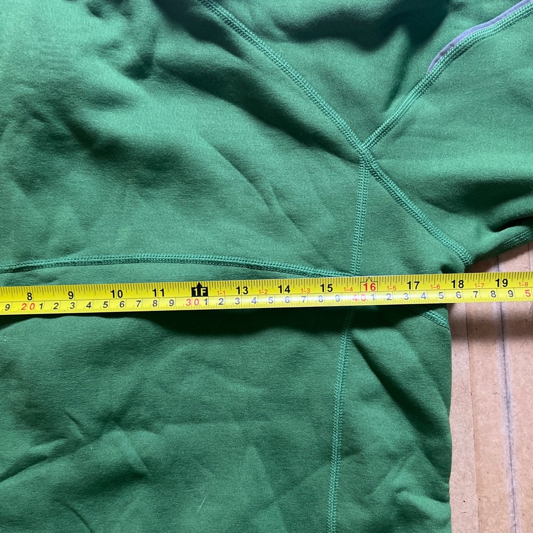REI Green Hiking Fleece Sweater Women’s M Long Sleeve 1/4 Zip