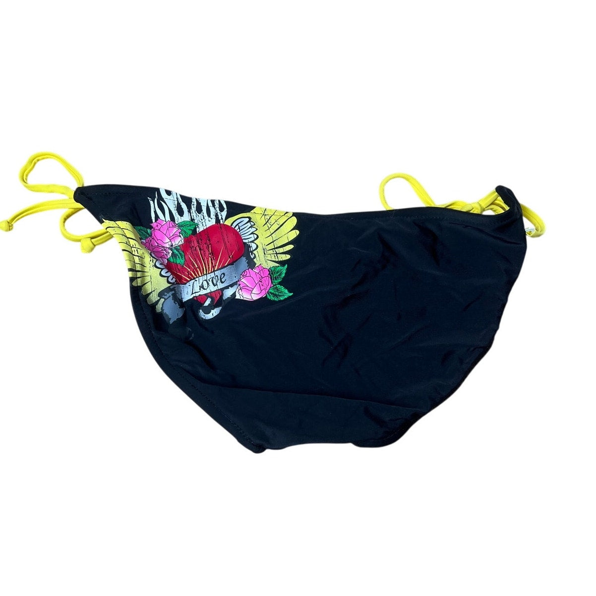 Y2K Xhilaration Black Bikini Bottoms Size Large