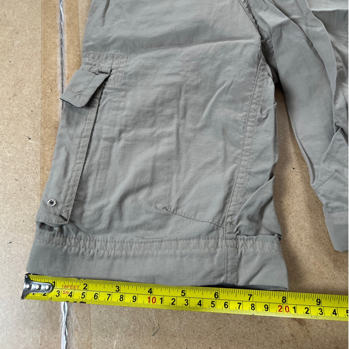 REI Beige Boys Size S (8) Cargo Hiking Shorts