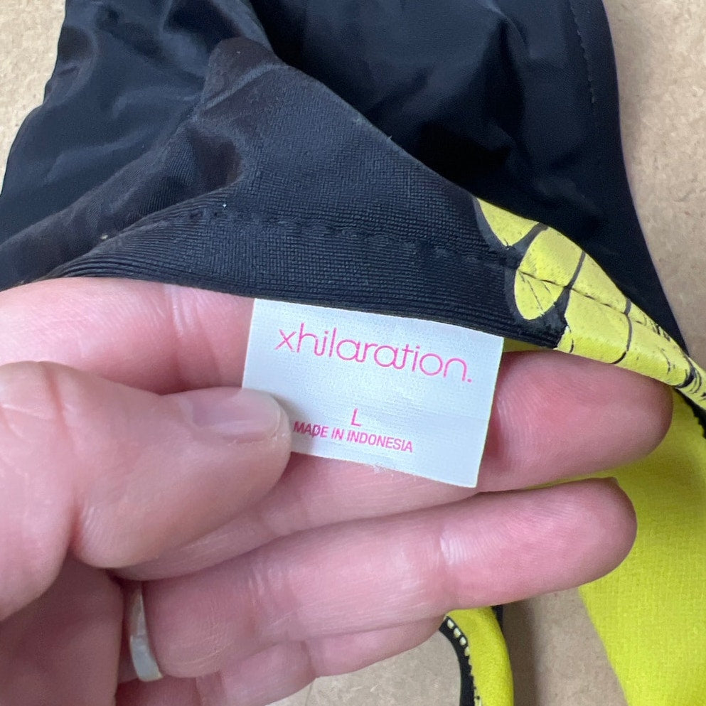 Y2K Xhilaration Black Bikini Bottoms Size Large