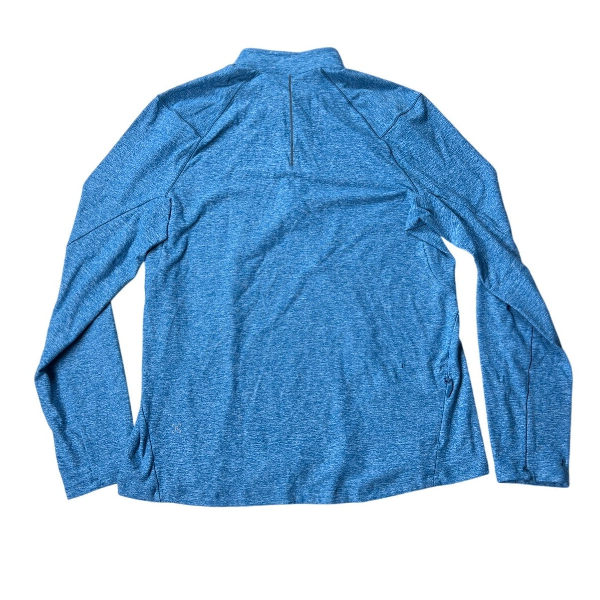 Lululemon Blue Surge Warm 1/2 Zip Long Sleeve Shirt Mens L