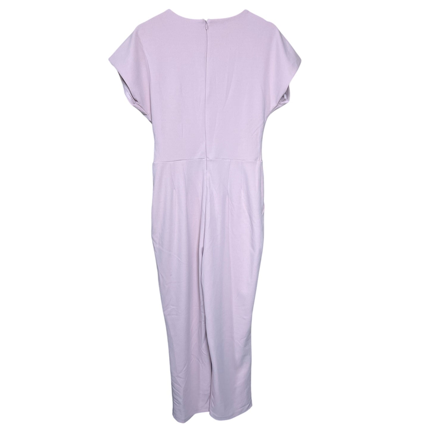 Express NWT Medium Pink Cap Sleeve Dusty Pink Wrap Jumpsuit Romper