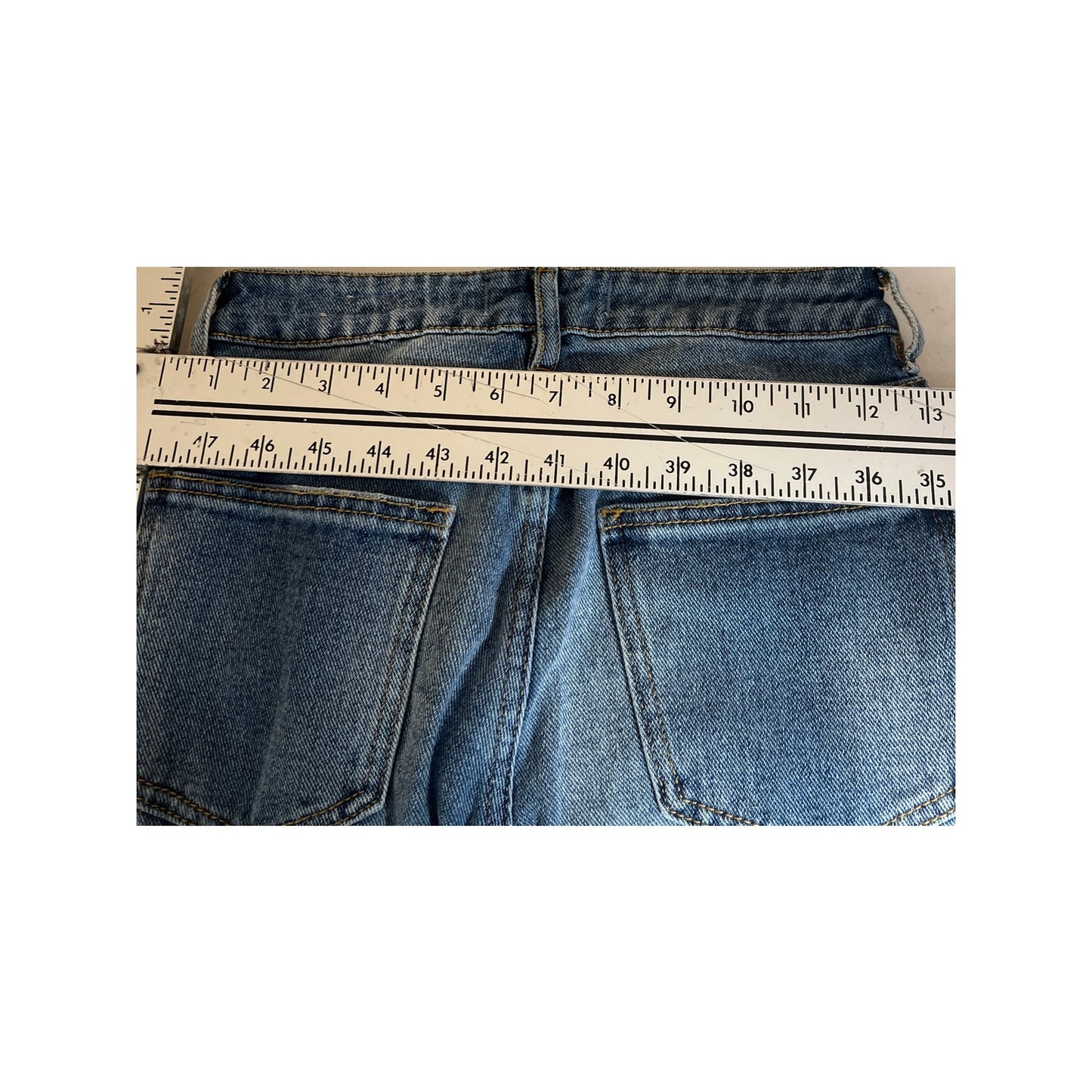 PacSun Mom Jeans Size 23 Embroidered Distressed Flower Print