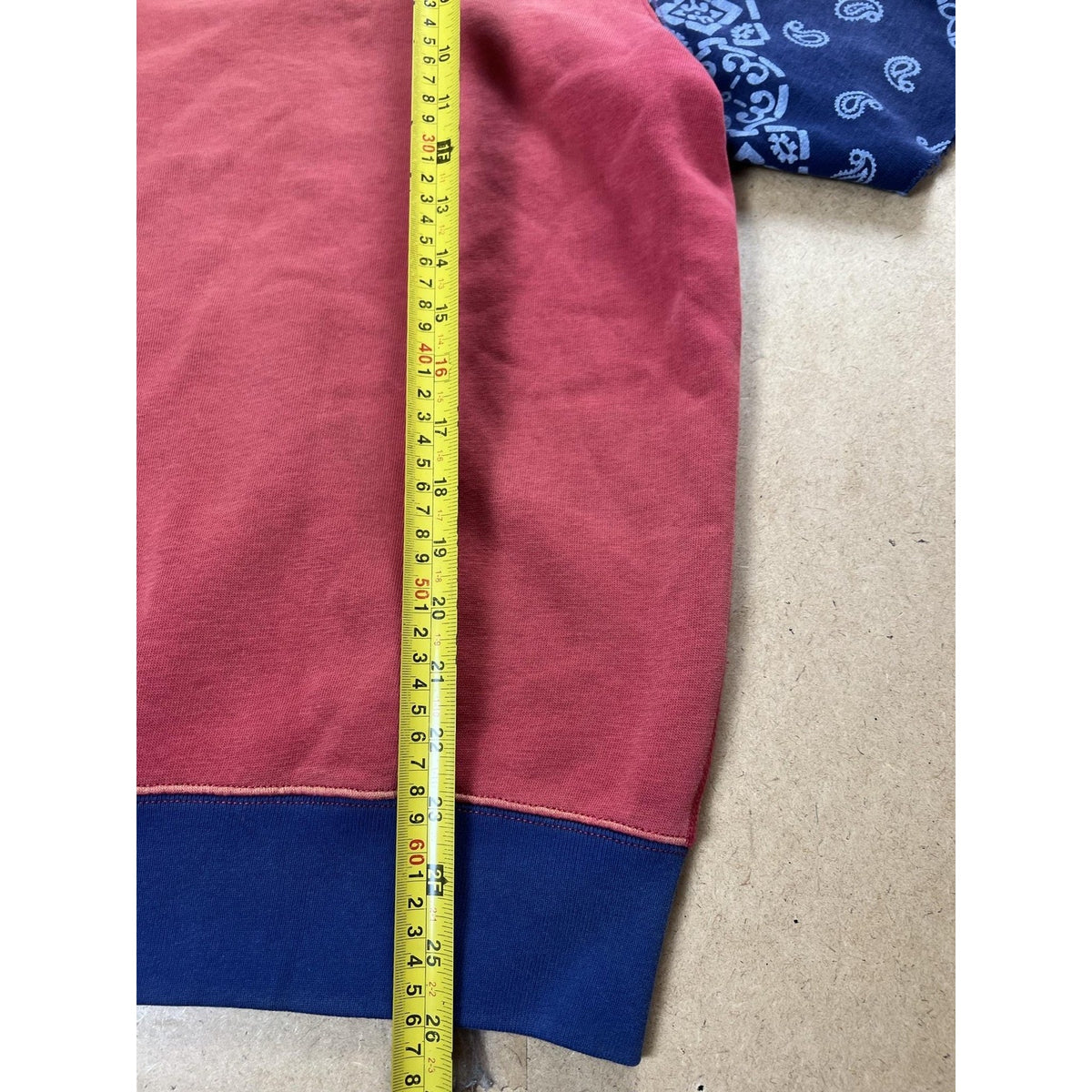 Polo Ralph Lauren Sweater Mens XL Red Hooded Pullover Short Sleeve Graphic
