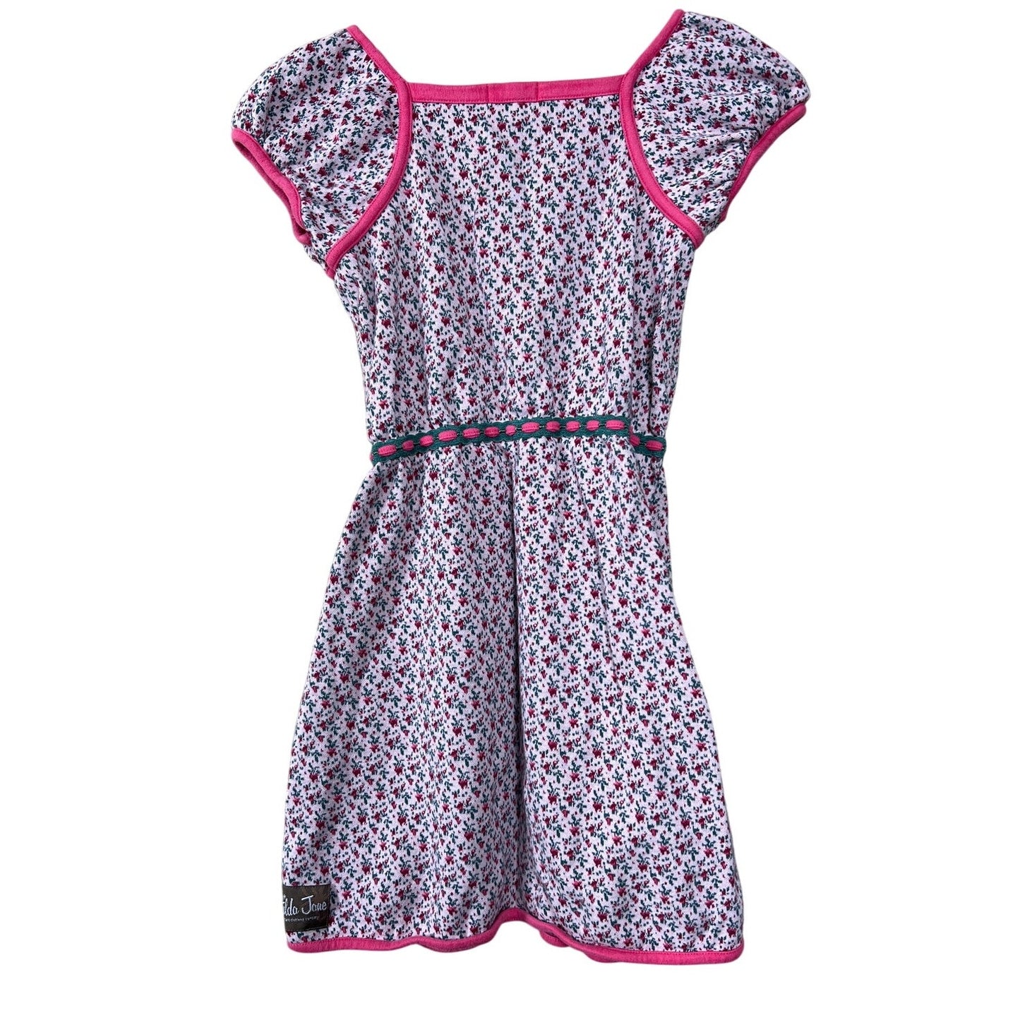 Matilda Jane Girls Sweater Dress Size 10 Pink Noelle Knit Floral Friends Forever