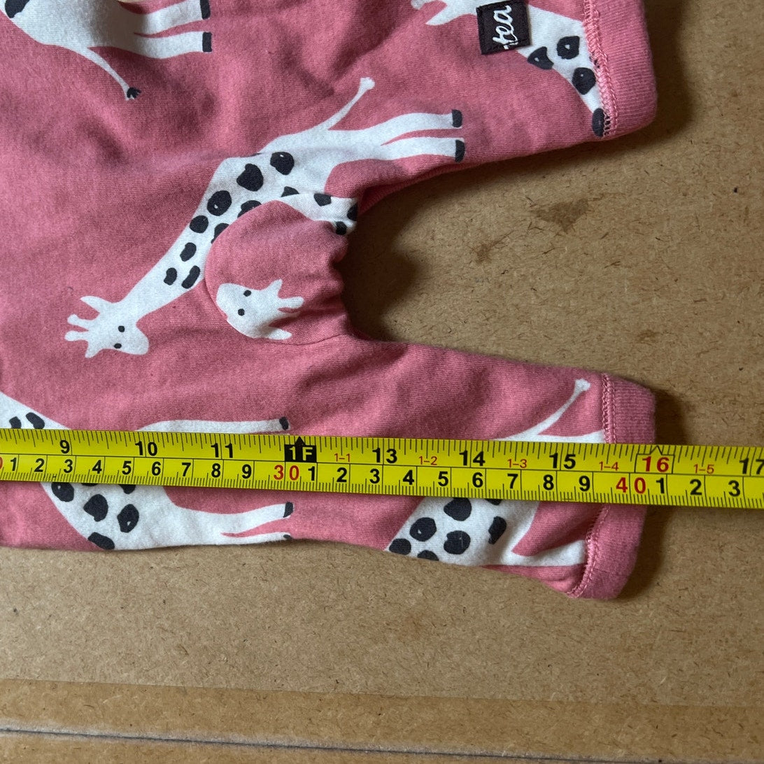NWT Tea Collection Cap Sleeve Baby Romper Size New Born
