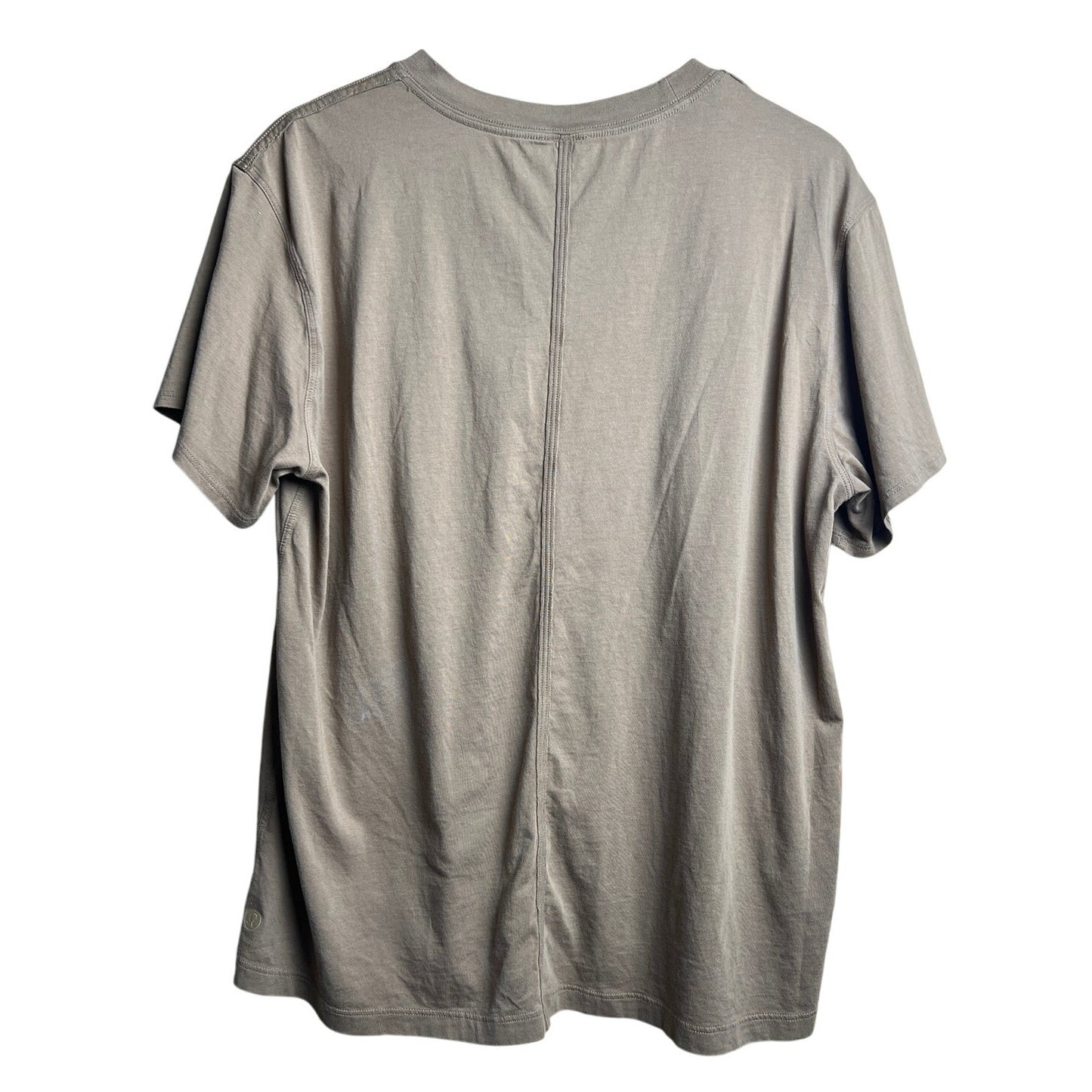 Lululemon 100% Pima Cotton Shirt Compass Size 8 Brown Earth Tone