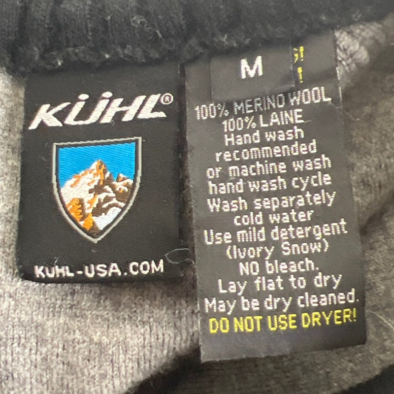 Kuhl Men’s Alfpaca Jacket Mens M Gray Full Zip Pockets Outdoor Hiking Fleece