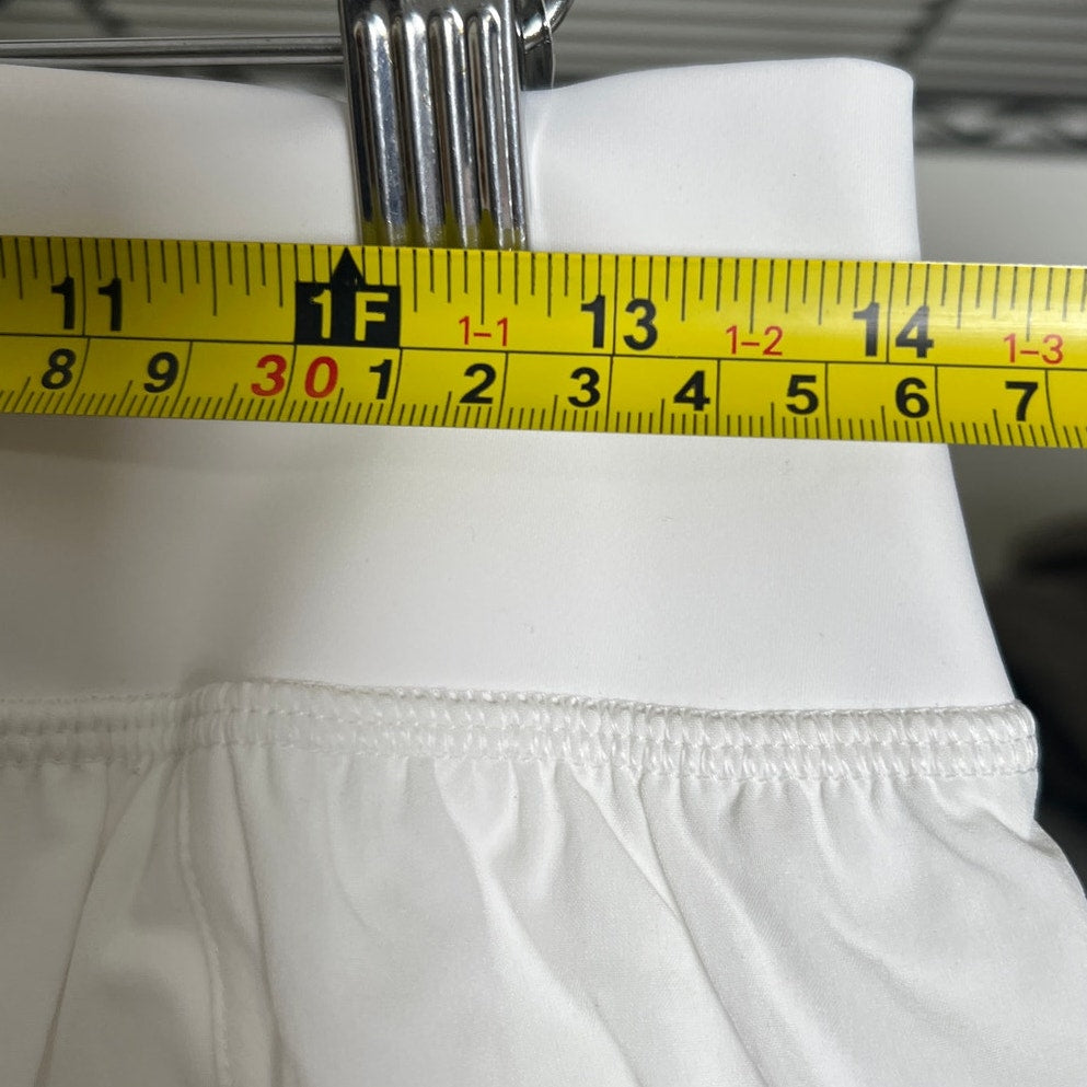 Athleta Crossover Women's Run Shorts White Size Medium