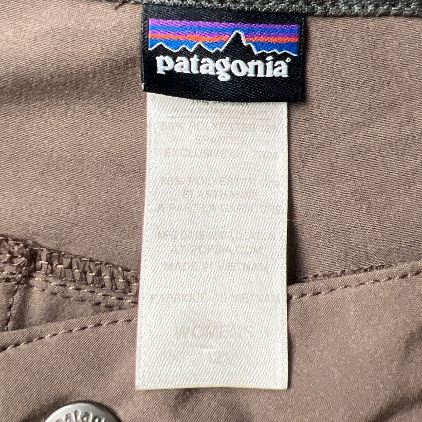Patagonia Women's Size 12 Brown Straight Leg Travel Trail