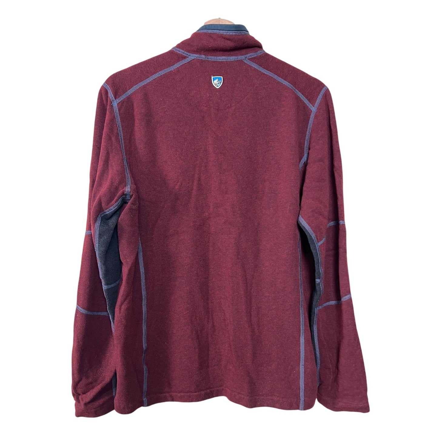 Kuhl Size Small Quarter Zip Red Kashmira Red Sweater