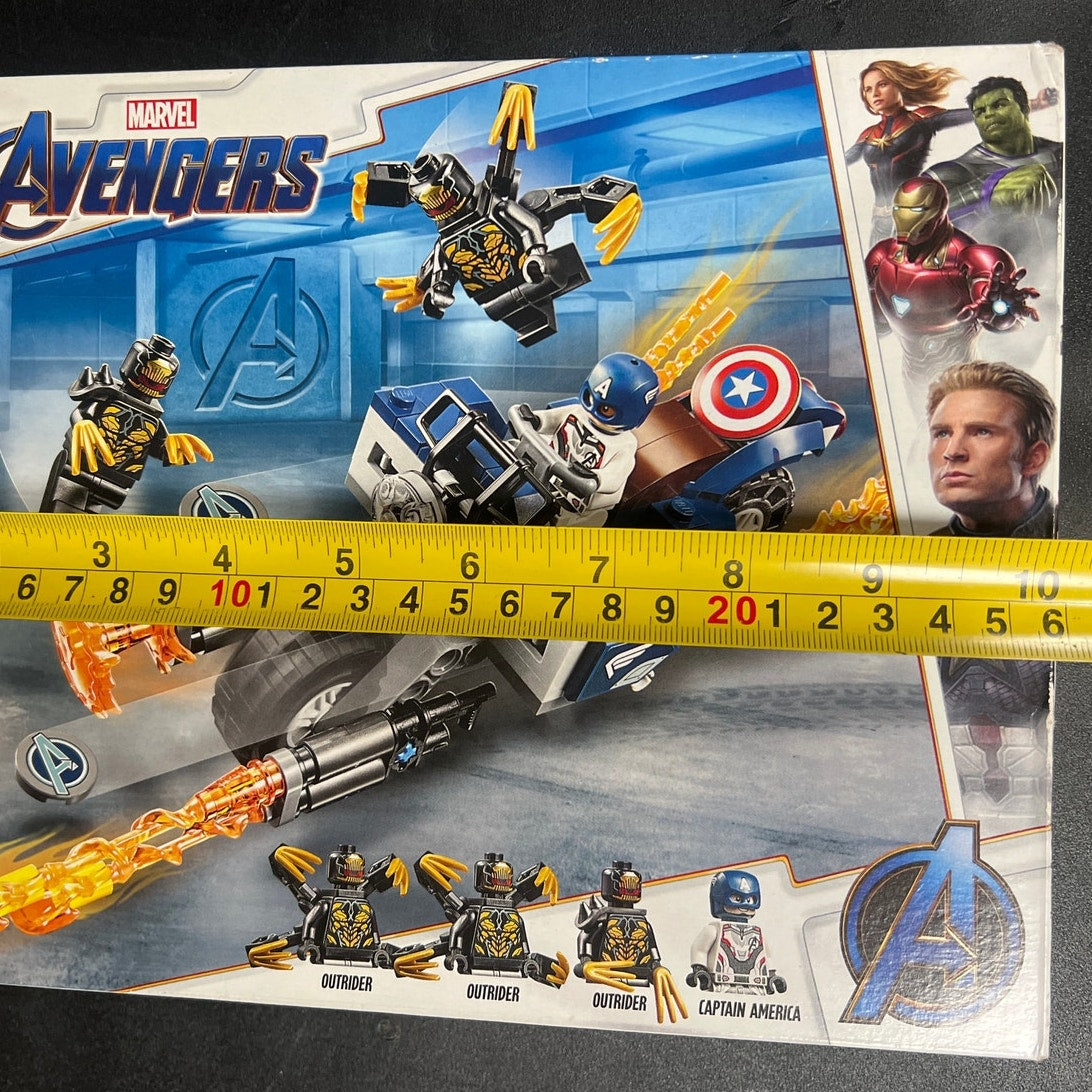 Lego Marvel Avengers Captain America Outriders Attack 76123 *SEALED*