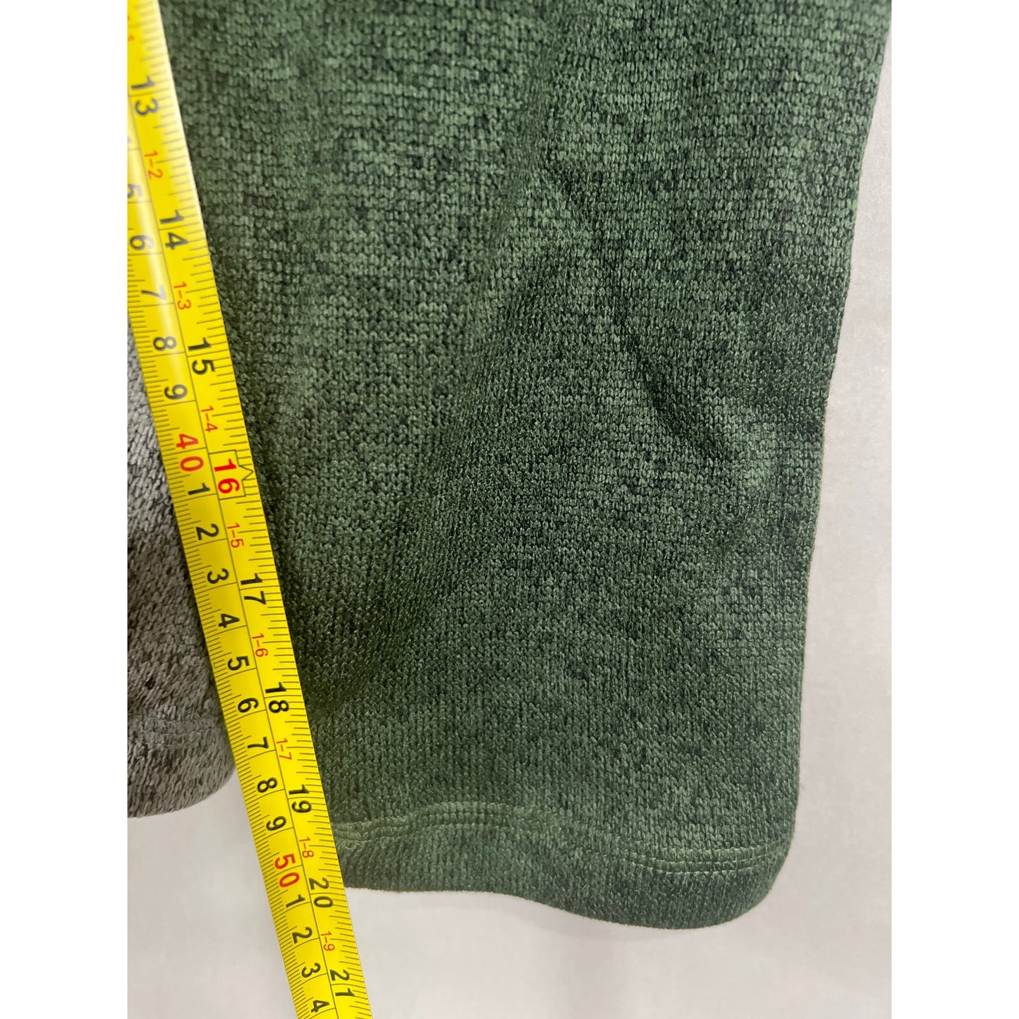 Duluth Pack Artisans NWT Quarter Zip Pullover Gray Green Sweater XL