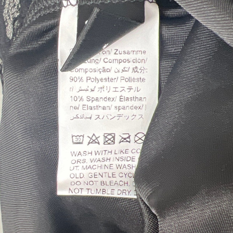 Shein Gothic Lightweight Contrast Lace Split Sleeve Cold Shoulder Mesh Dress Size S