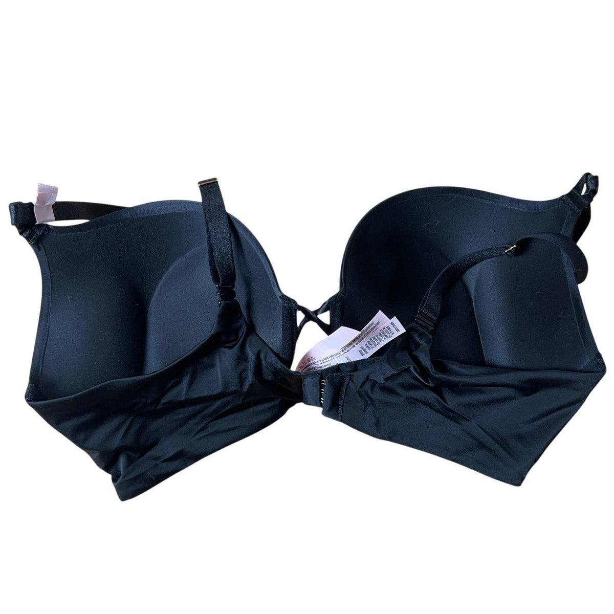 Victoria's Secret Bra Womens 38D Black T-Shirt Molded Padded Underwired