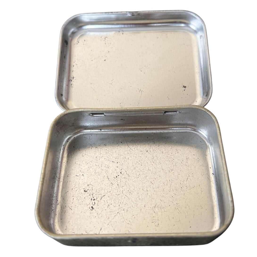 Vintage Pochacco Sanrio 1996 Container Silver Small Tin Case