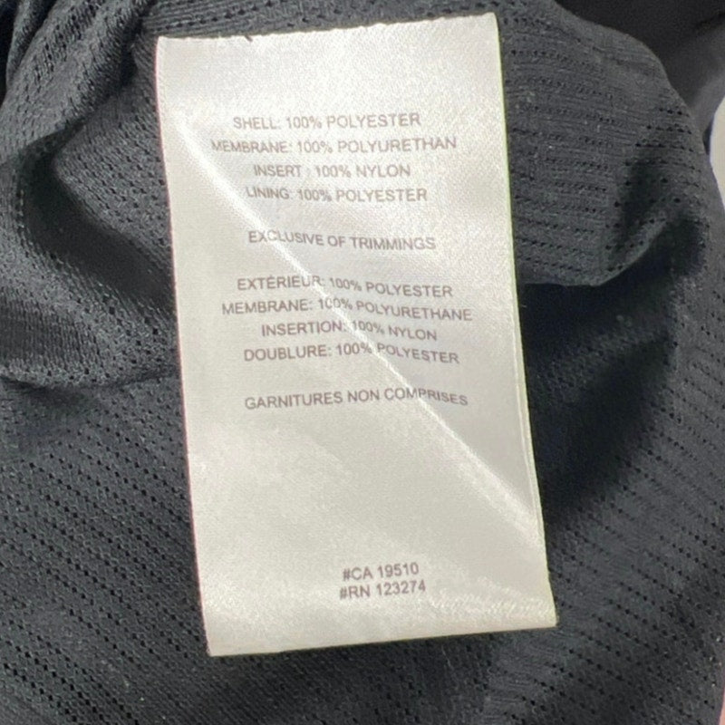 Lole Size Medium 100% Polyester Raincoat Windbreaker Mid-Thigh Lined Coat Jacket