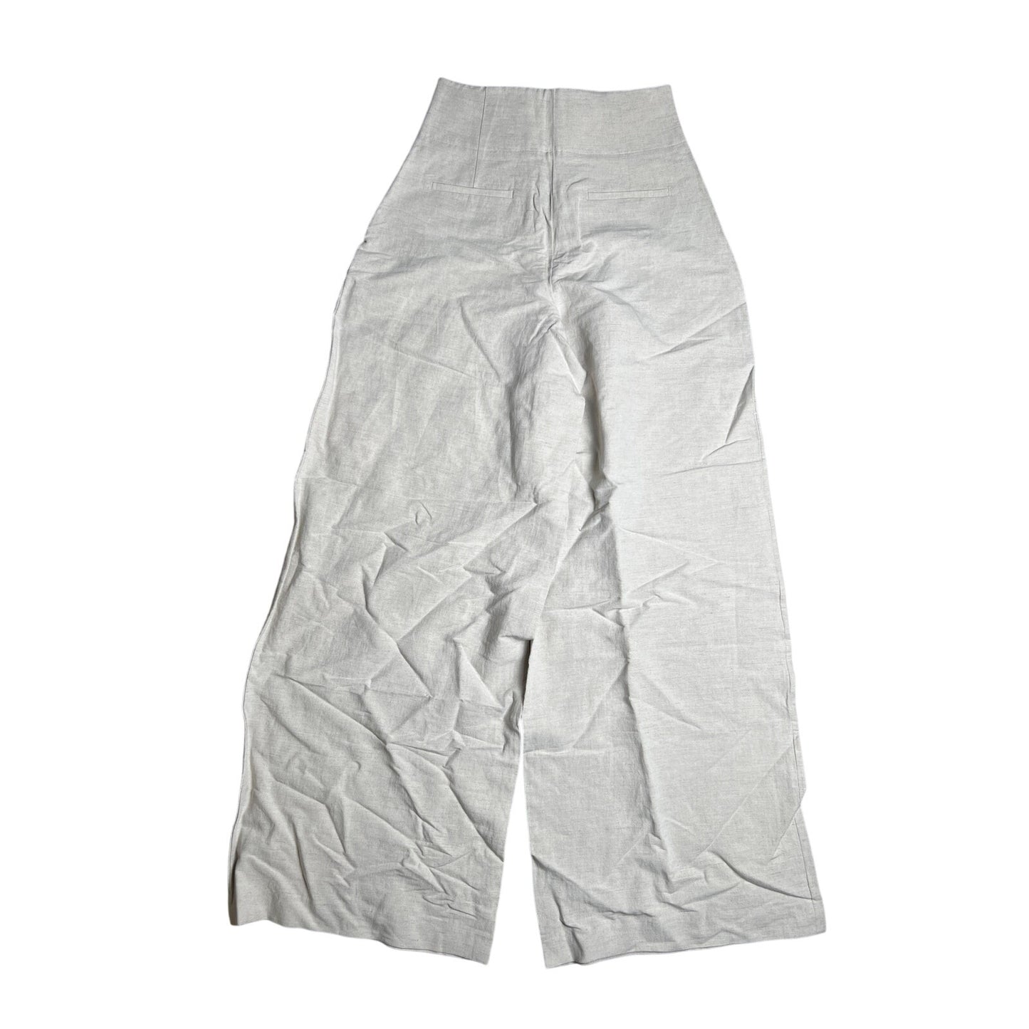 Massimo Dutti Linen Gray Women Pants Size 4