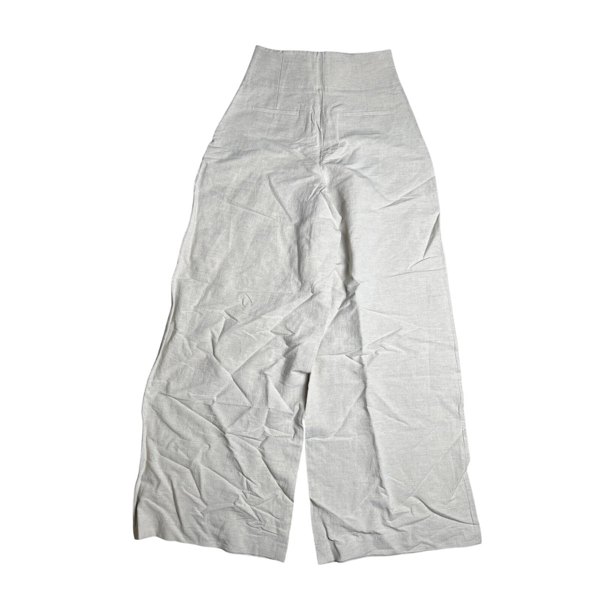 Massimo Dutti Linen Gray Women Pants Size 4