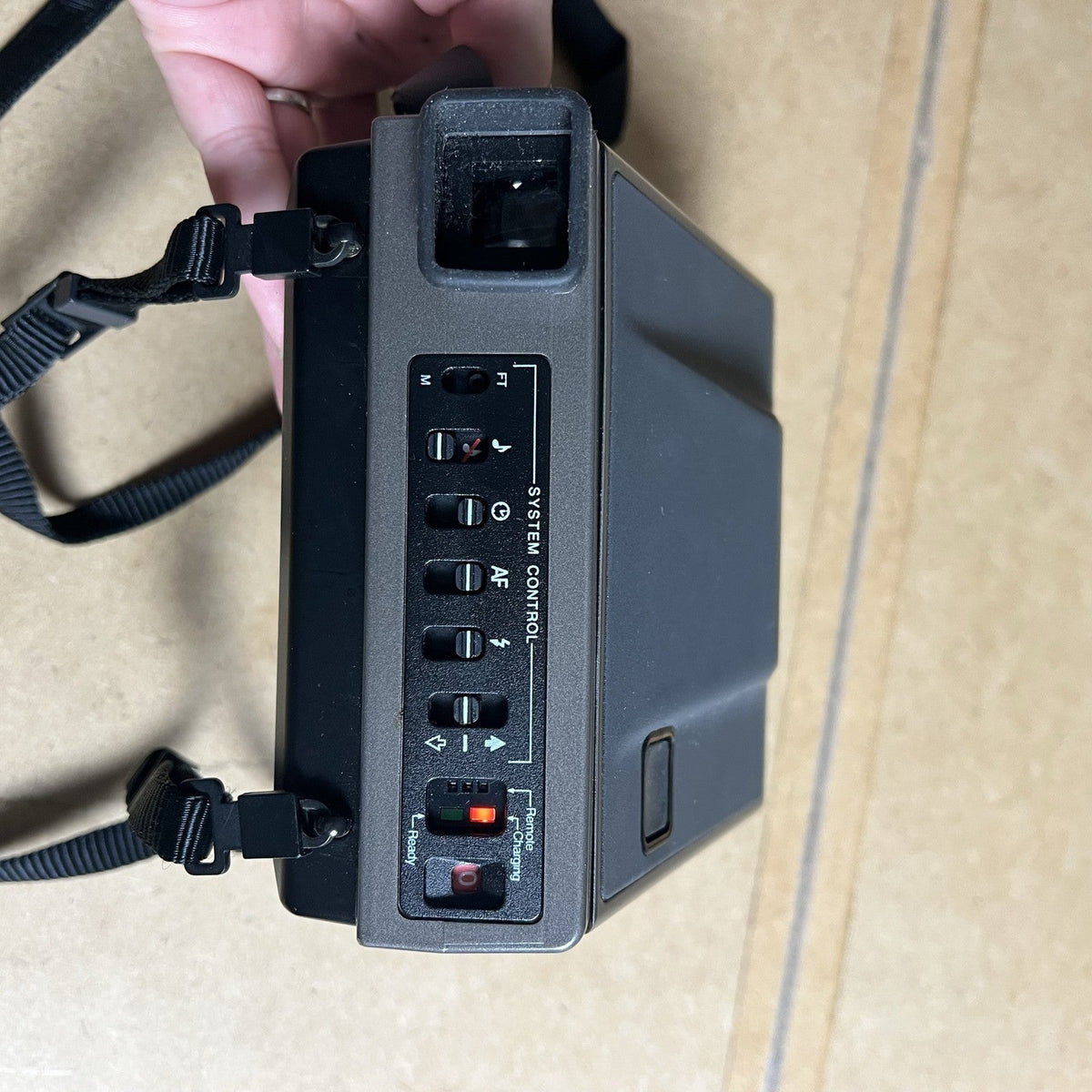 Polaroid Spectra System Instant Camera Brown Gray Black Film With Accessories