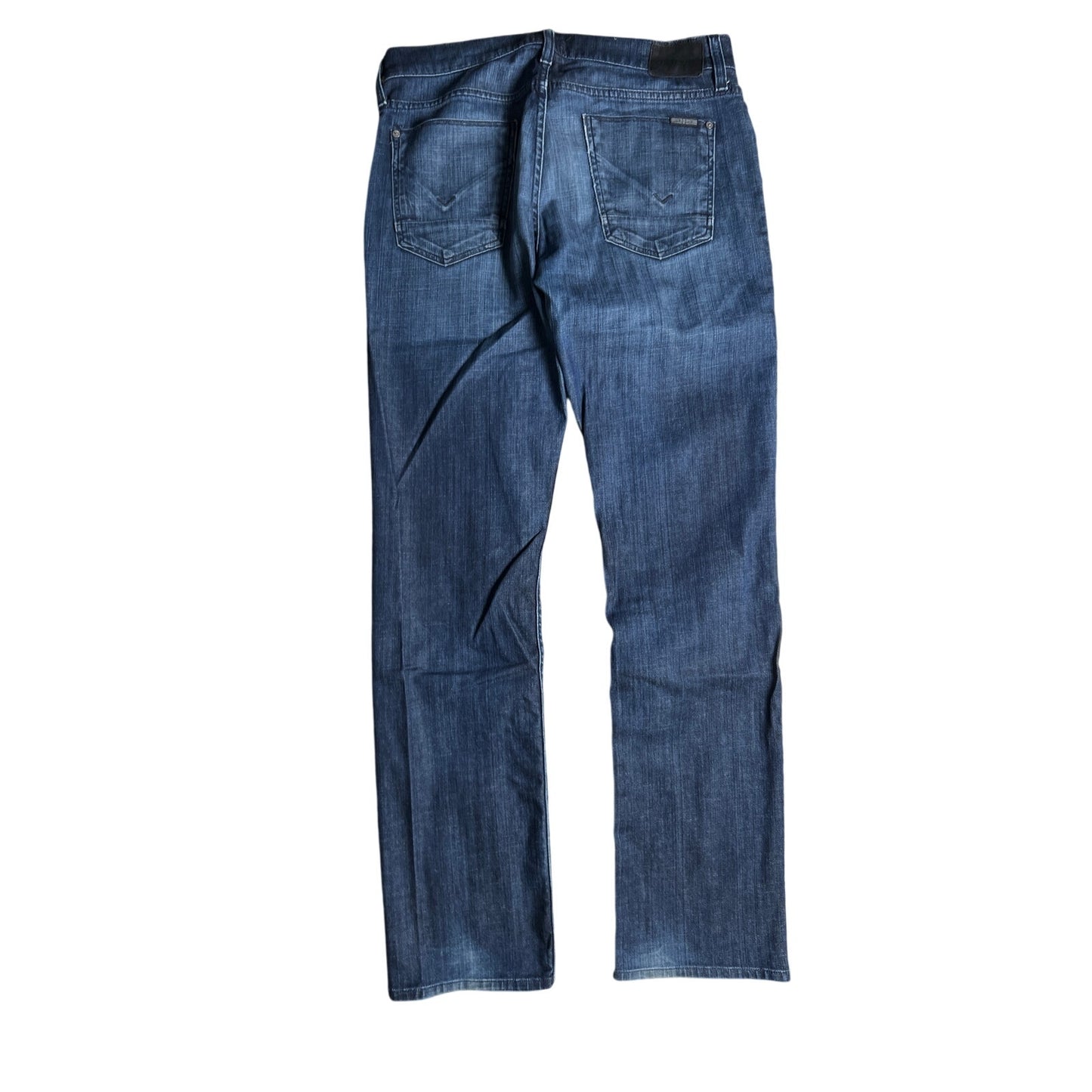 Hudson Jeans Men's Blue Brixton Slim Straight Leg Denim Jeans 33